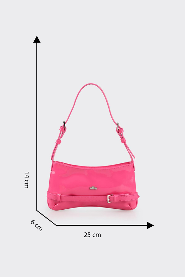 Pembe kadın omuz çantası - Elle Shoes