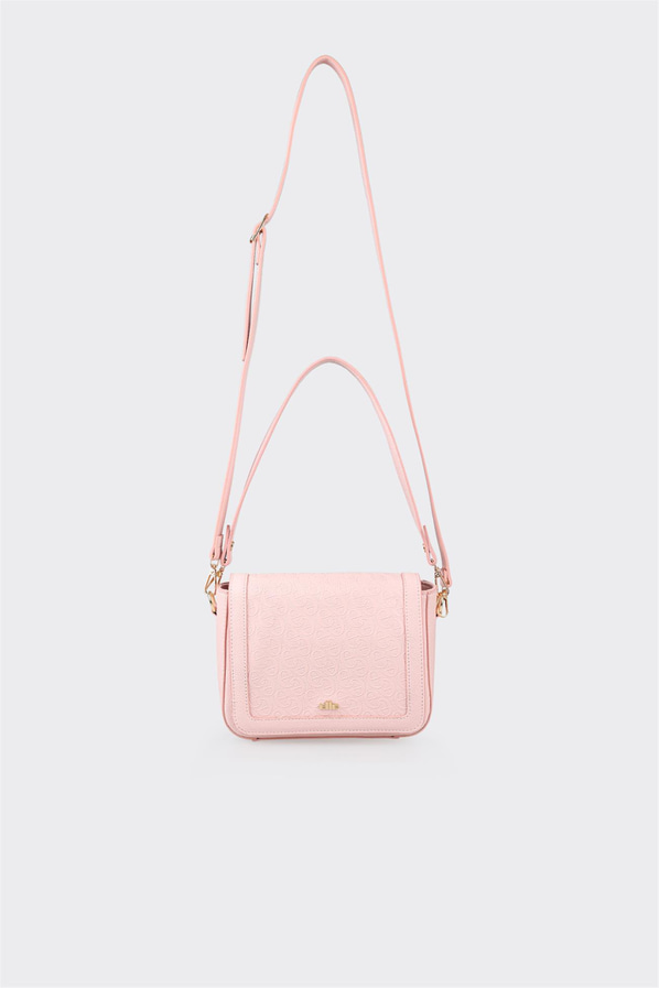 Pembe kadın omuz çantası - Elle Shoes