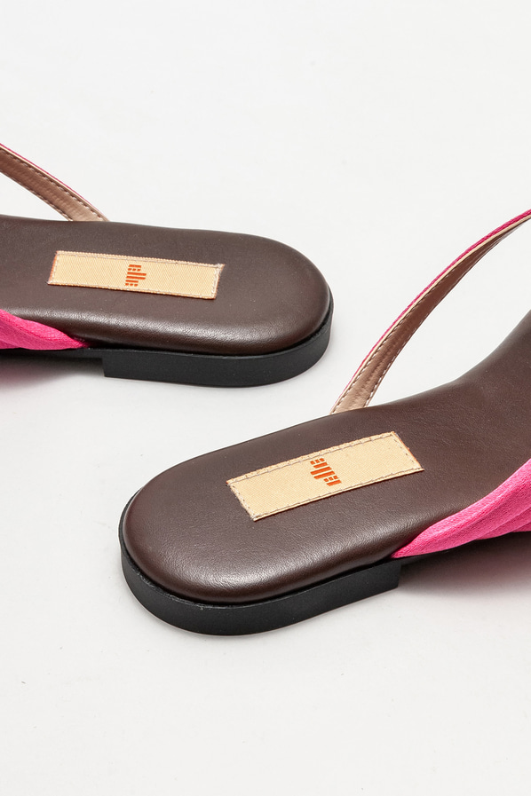 Pembe kadın terlik - Elle Shoes
