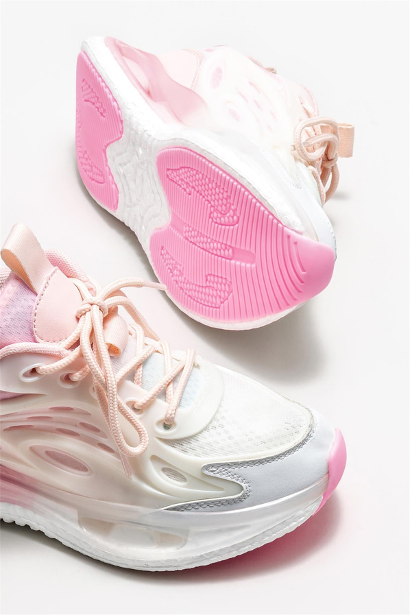 Pembe kadın sneaker - Elle Shoes