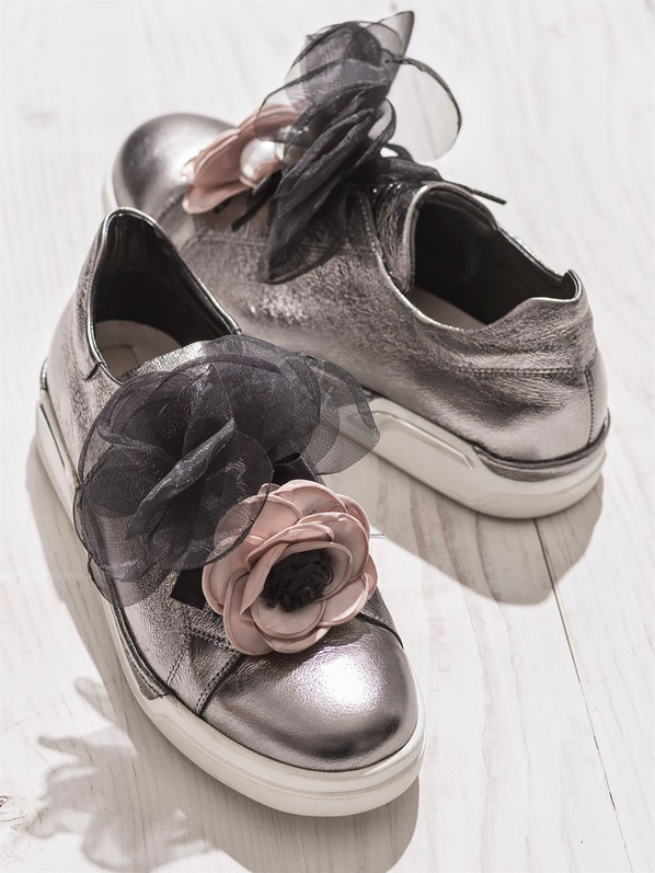 Kurşun kadın ayakkabı - Elle Shoes