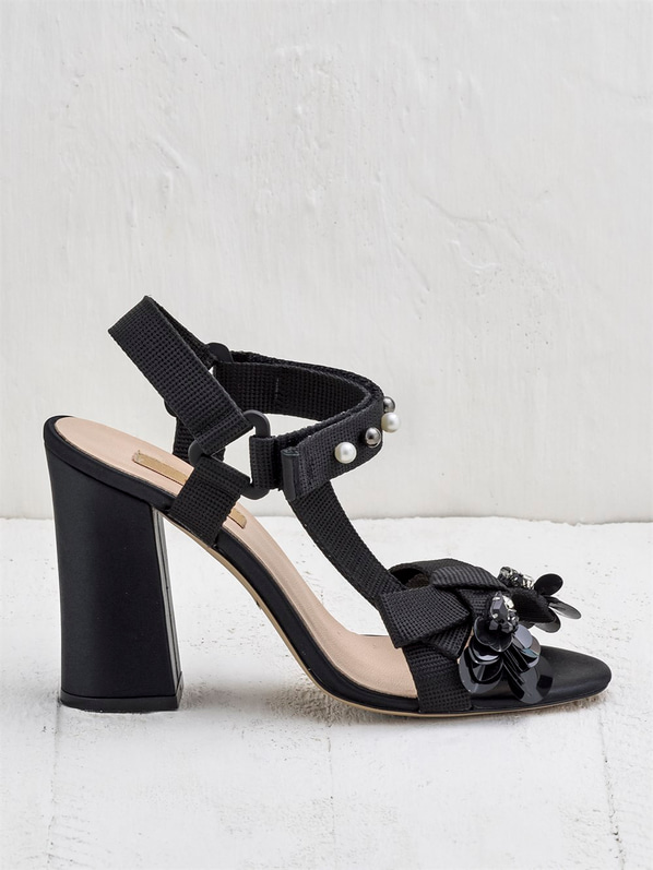 Siyah kadın ayakkabı - Elle Shoes