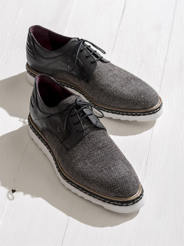 Antrasit erkek ayakkabı - Elle Shoes