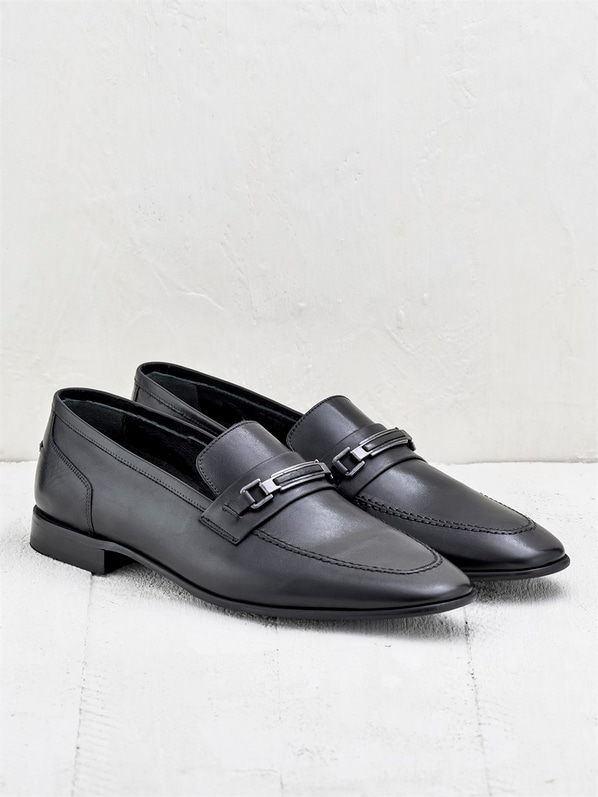 Siyah erkek ayakkabı - Elle Shoes