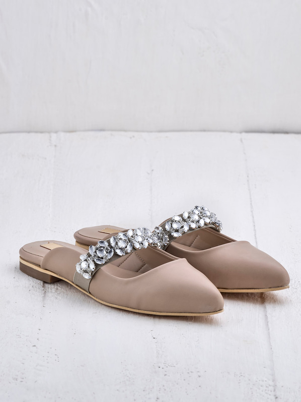 Kadın düz terlik - Elle Shoes