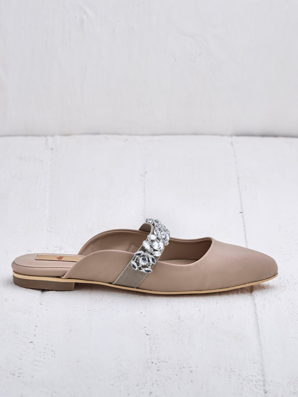Kadın düz terlik - Elle Shoes
