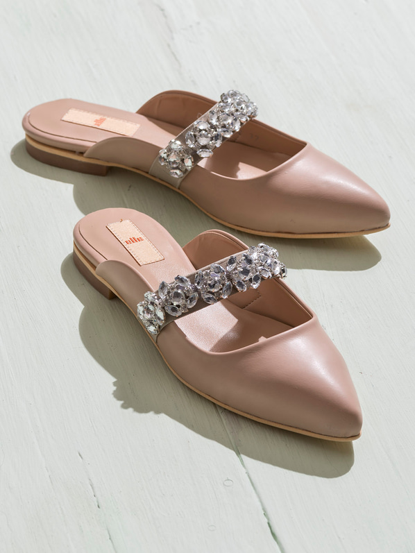 Kadın düz terlik - Elle Shoes