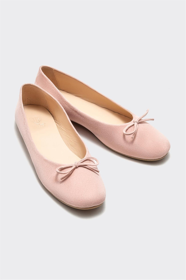 Pudra deri kadın babet - Elle Shoes