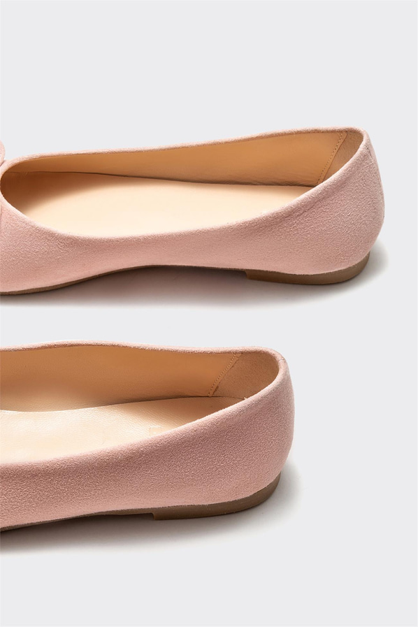 Pudra deri kadın babet - Elle Shoes