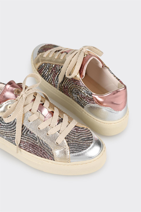 Pudra kadın sneaker - Elle Shoes