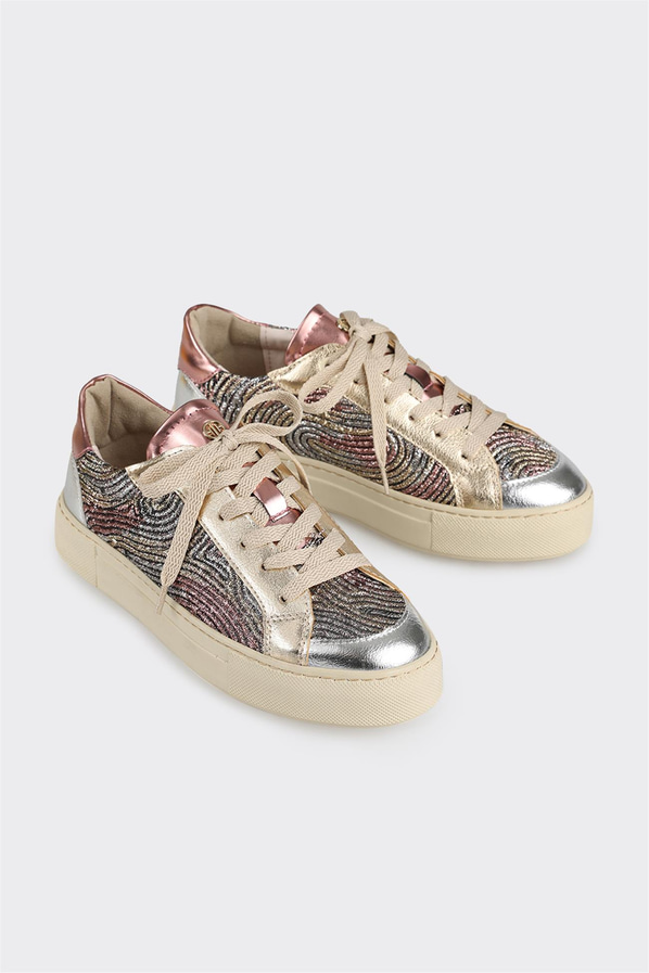 Pudra kadın sneaker - Elle Shoes