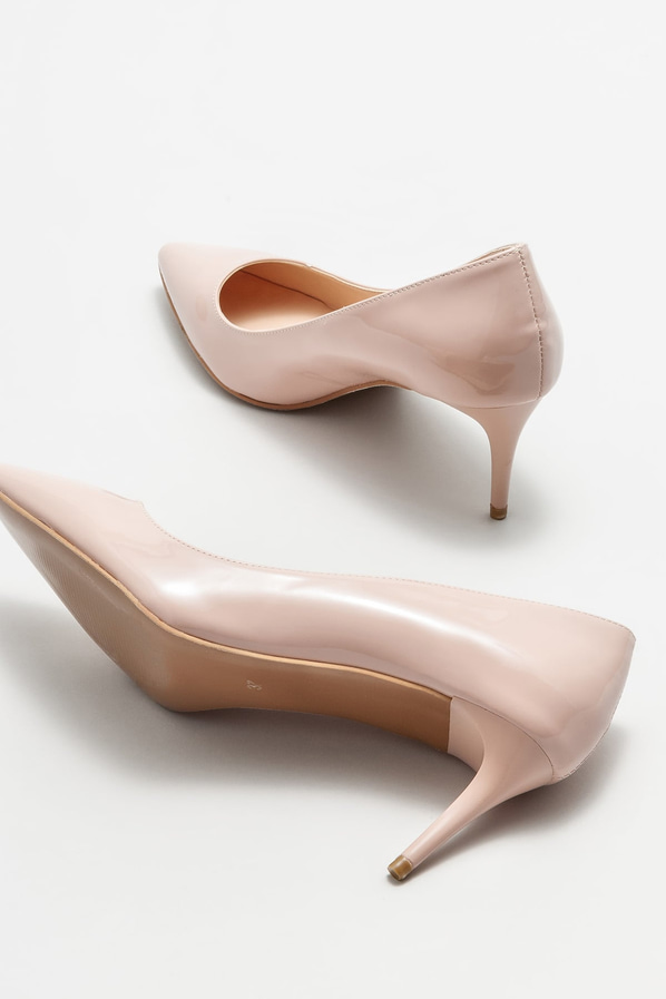 Pudra kadın stiletto - Elle Shoes