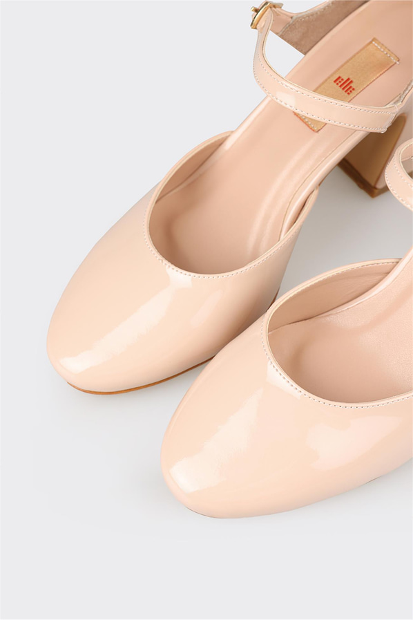 Pudra topuklu kadın ayakkabı - Elle Shoes
