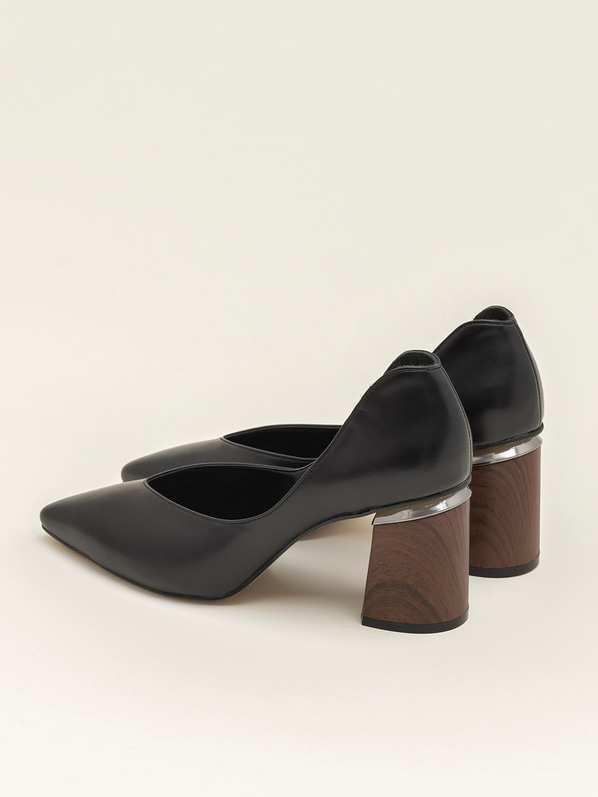 Siyah kadın stiletto - Elle Shoes