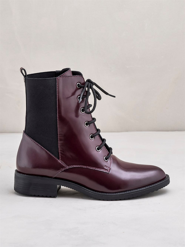 Bordo kadın bot - Elle Shoes