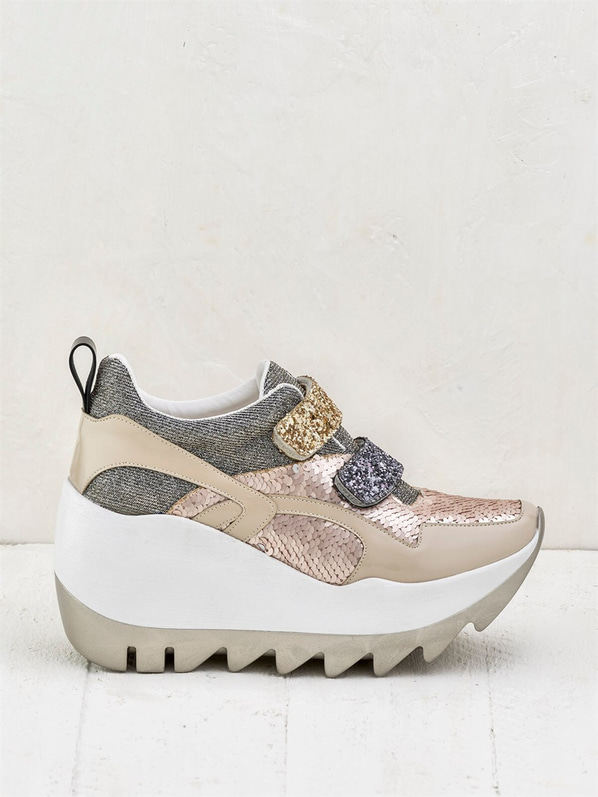 Bej kadın ayakkabı - Elle Shoes