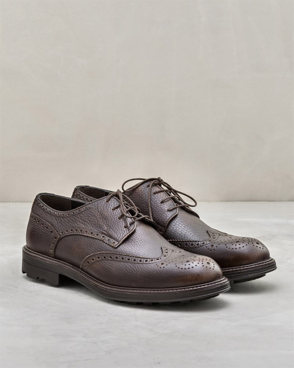 Kahve erkek ayakkabı - Elle Shoes