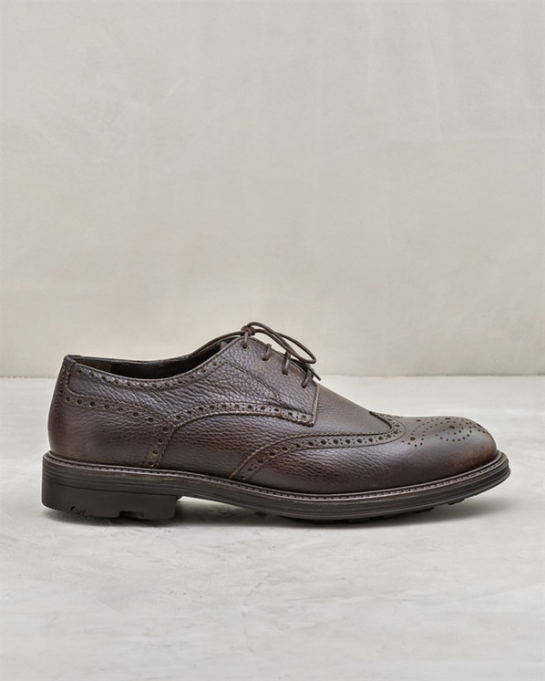 Kahve erkek ayakkabı - Elle Shoes