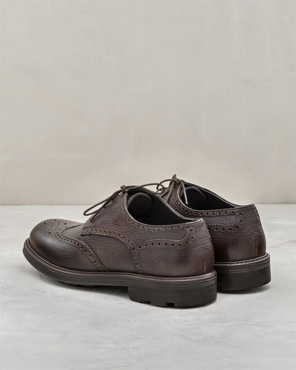 Kahve erkek ayakkabı - Elle Shoes