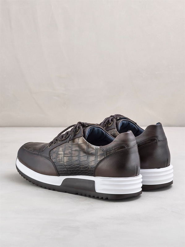 Kahve erkek ayakkabı - Elle Shoes
