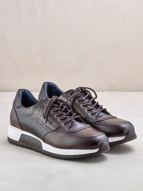 Kahve erkek ayakkabı - Elle Shoes
