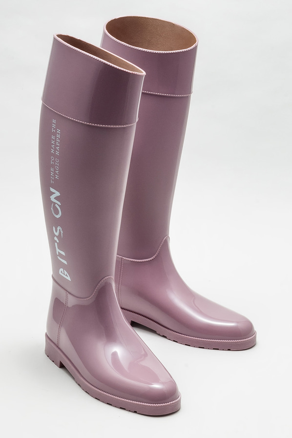 Düz kadın çizme - Elle Shoes