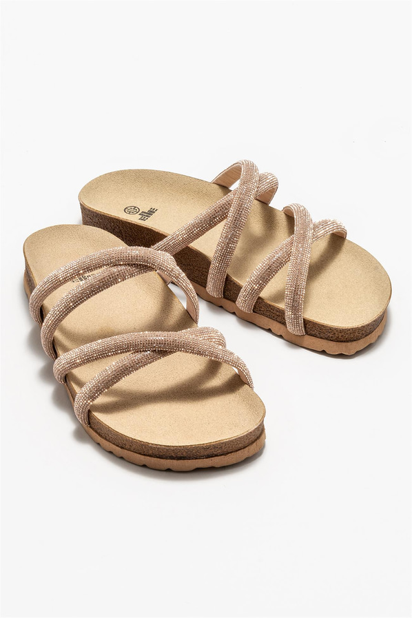 Kadın düz terlik - Elle Shoes