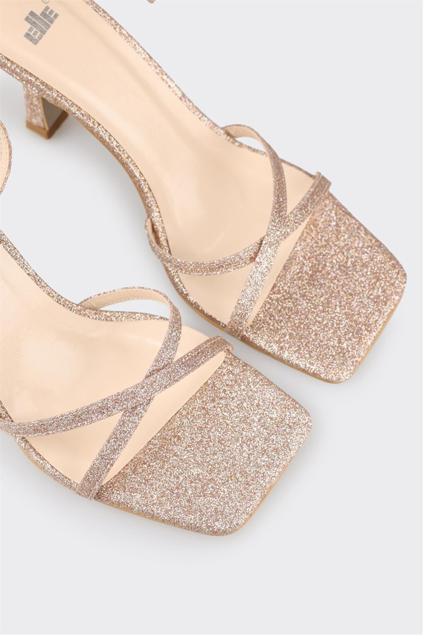 Topuklu kadın sandalet - Elle Shoes