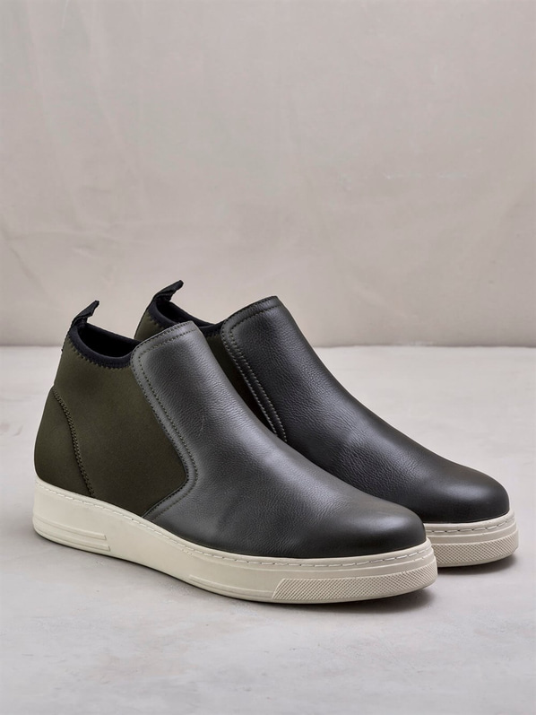 Haki erkek bot - Elle Shoes