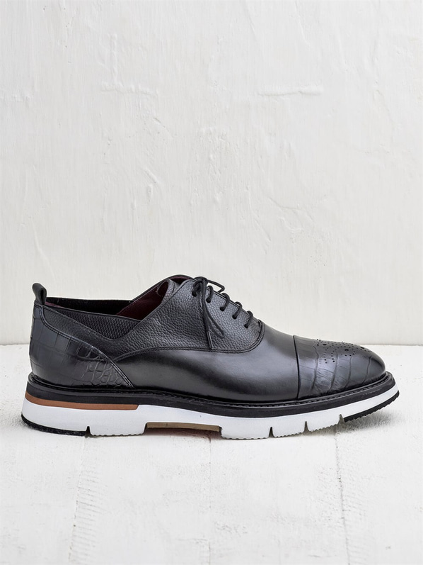 Antrasit erkek ayakkabı - Elle Shoes