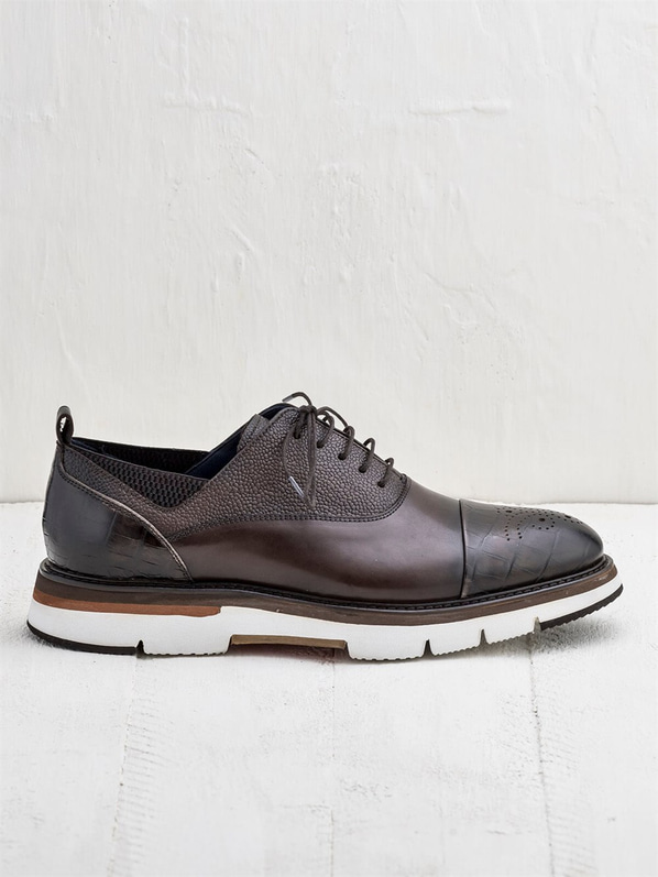 Kahve erkek ayakkabı - Elle Shoes