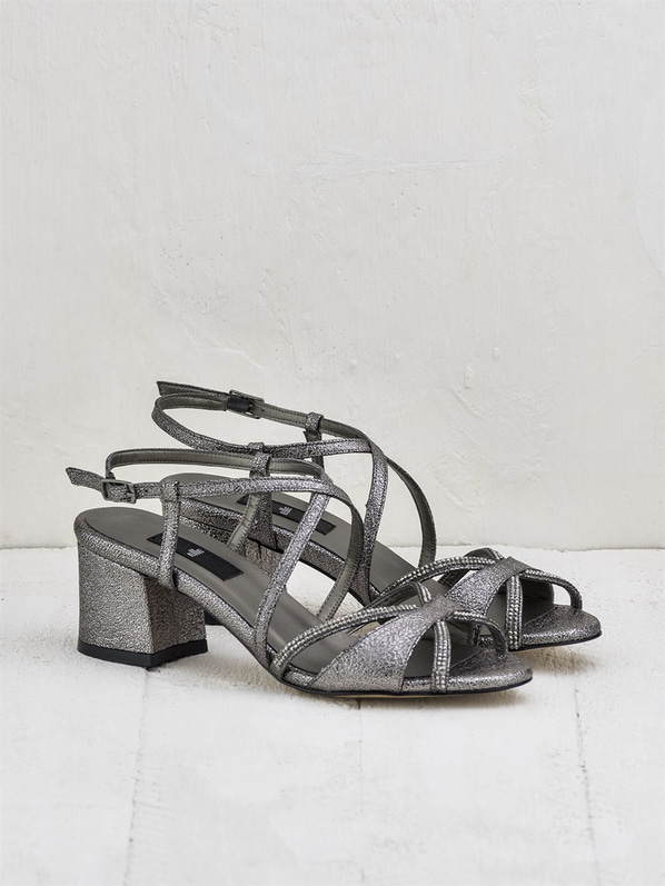 Kurşun kadın ayakkabı - Elle Shoes