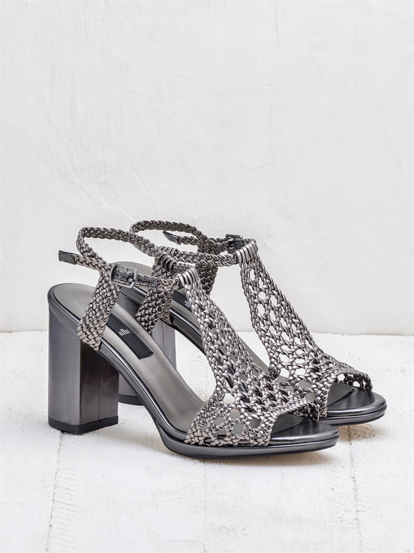 Kurşun kadın ayakkabı - Elle Shoes