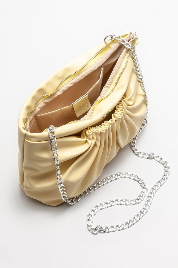 Sarı kadın portföy çanta - Elle Shoes
