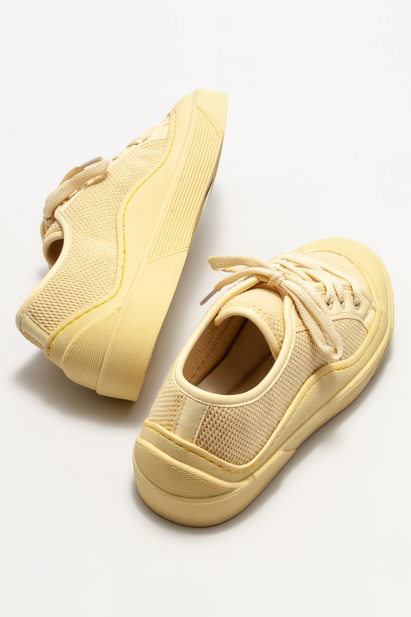 Sarı kadın spor ayakkabı - Elle Shoes