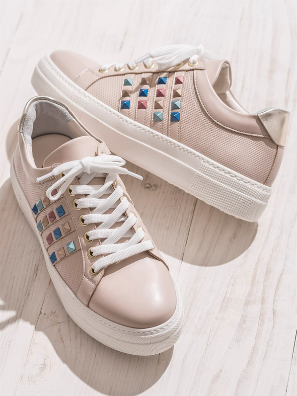 Pudra kadın ayakkabı - Elle Shoes