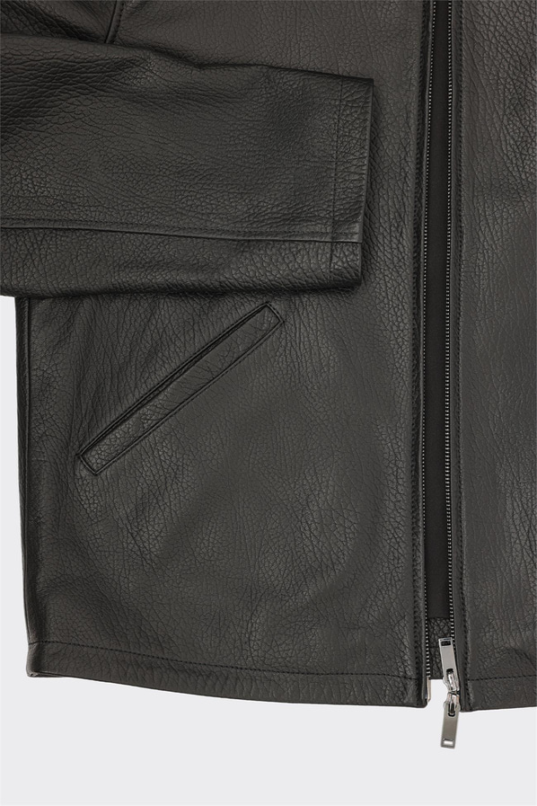 Siyah Deri Erkek Ceket