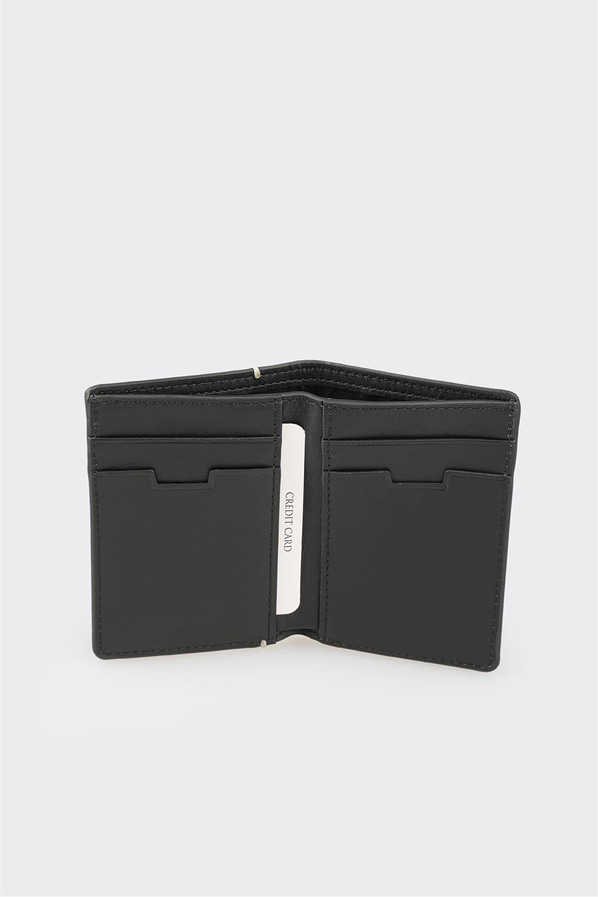 Siyah Deri Erkek Cüzdan