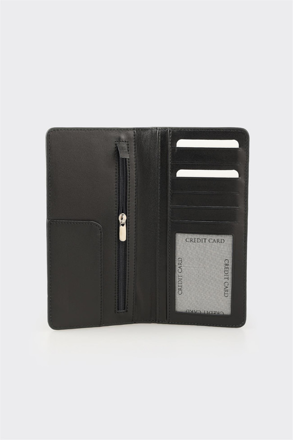 Siyah Deri Erkek Cüzdan