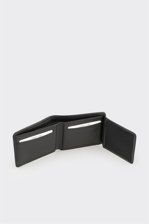 Siyah Deri Erkek Cüzdan