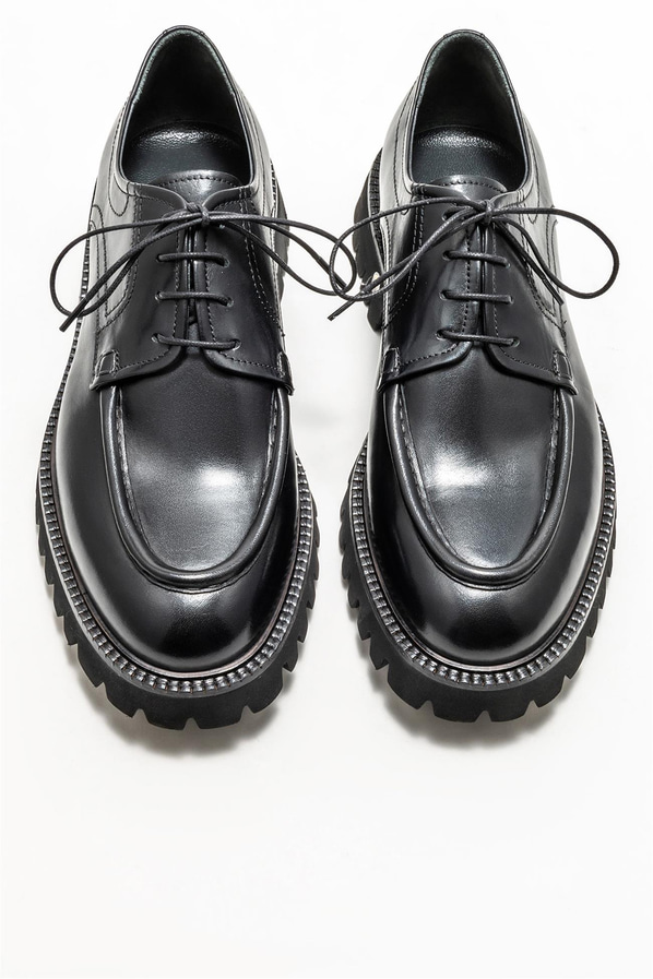 Siyah deri erkek günlük ayakkabı, günlük kullanım için - Elle Shoes
