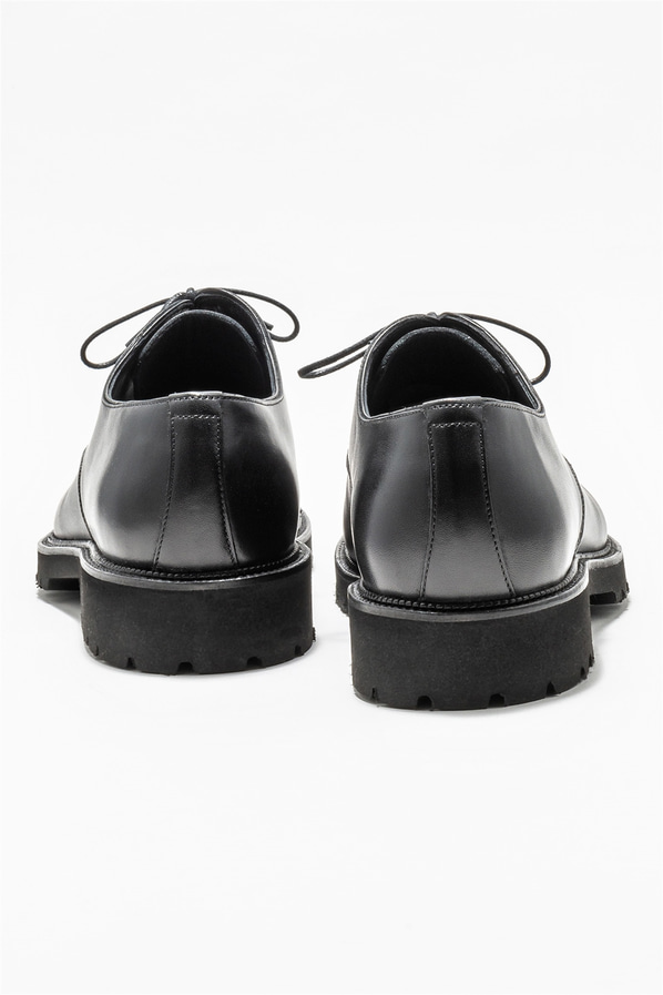Siyah deri erkek günlük ayakkabı, günlük kullanım için - Elle Shoes