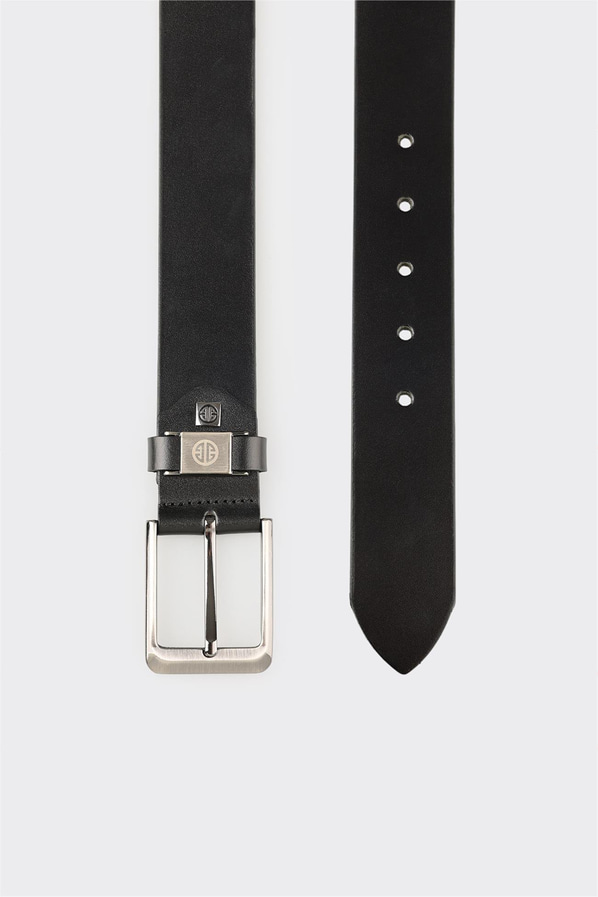 Siyah Deri Erkek Kemer