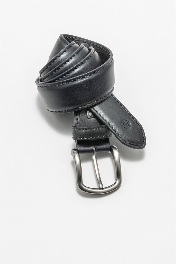 Siyah deri erkek kemer - Elle Shoes