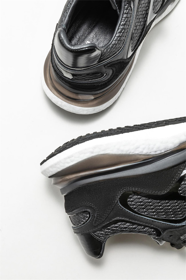 Siyah deri erkek spor ayakkabı - Elle Shoes