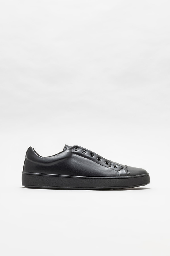 Siyah deri erkek spor ayakkabı - Elle Shoes