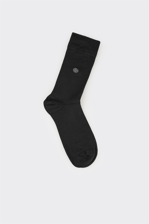 Siyah Erkek Bambu Çorap