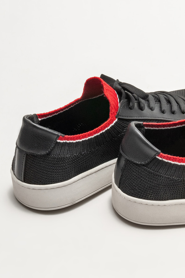 Siyah erkek günlük ayakkabı, günlük kullanım için - Elle Shoes