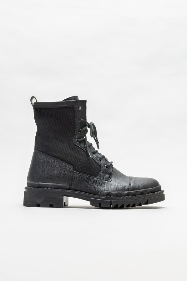 Siyah erkek günlük bot, günlük kullanım için - Elle Shoes