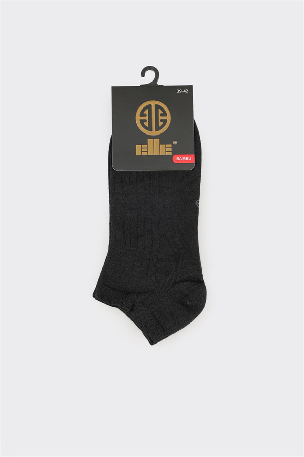 Siyah Erkek Patik Çorap